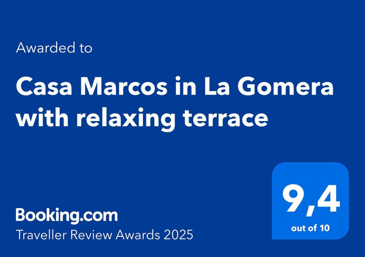 Casa Marcos In La Gomera With Relaxing Terrace Agulo Zewnętrze zdjęcie